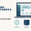 税理士事務所のホームページ・ブログを自作するイメージ